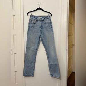 Zara size 4 high rise denim